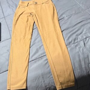 Classic Tan Straight Leg Women's Jeans